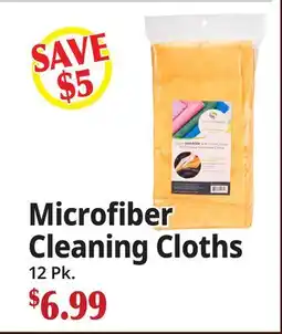 Ocean State Job Lot Microfiber Cleaning Cloths offer