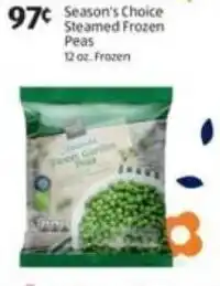 Aldi Season's Choice Steamed Frozen Peas offer