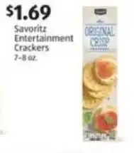 Aldi Savoritz Entertainment Crackers offer