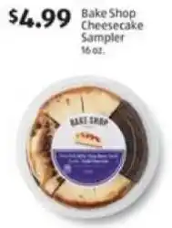 Aldi Bake Shop Cheesecake Sampler offer