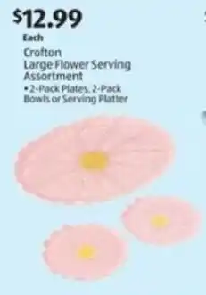 Aldi Crofton Large Flower Serving Assortment offer