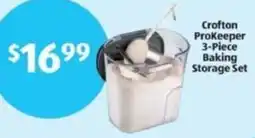 Aldi Crofton ProKeeper Baking Storage Set offer
