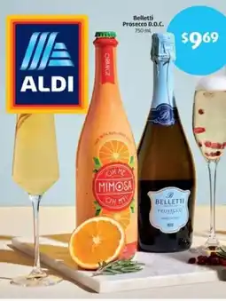 Aldi Belletti Prosecco D.O.C. offer