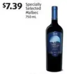 Aldi Specially Selected Malbec offer