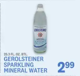 Kings Food Markets GEROLSTEINER SPARKLING MINERAL WATER offer