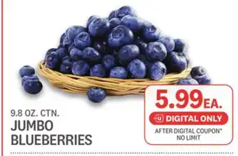 Kings Food Markets JUMBO BLUEBERRIES offer