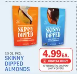 Kings Food Markets SKINNY DIPPED ALMONDS offer