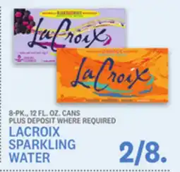 Kings Food Markets LACROIX SPARKLING WATER offer