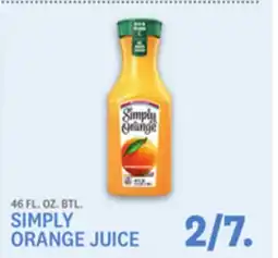 Kings Food Markets SIMPLY ORANGE JUICE offer