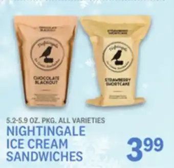 Kings Food Markets NIGHTINGALE ICE CREAM SANDWICHES offer
