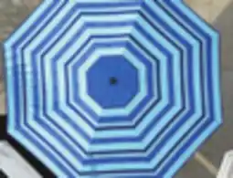 Lowe's 9-ft Aluminum Blue Auto-tilt Market Patio Umbrella offer