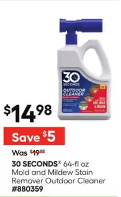 Lowe's 64-fl oz Mold and Mildew Stain Remover Outdoor Cleaner offer