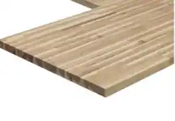 Lowe's Unfinished 10-ft x 25-in x 1.5-in Finger-Jointed Acacia Wood Butcher Block Countertop offer