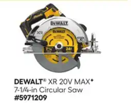Lowe's XR 20V MAXF 7-1/4-in Circular Saw offer