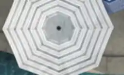 Lowe's 9-ft Tan Market Patio Umbrella offer