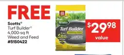 Lowe's Turf Builder 4,000-sq ft Weed and Feed offer
