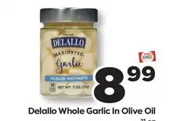 Weis Markets Delallo Whole Garlic In Olive Oil offer