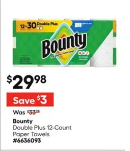 Lowe's Double Plus 12-Count Paper Towels offer
