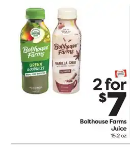 Weis Markets Bolthouse Farms Juice offer