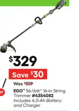Lowe's 56-VoltG 16-in String Trimmer offer