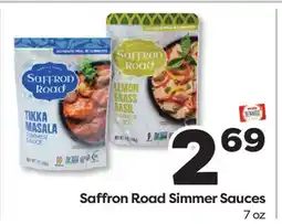Weis Markets Saffron Road Simmer Sauces offer