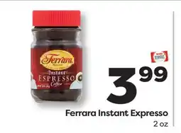 Weis Markets Ferrara Instant Expresso offer