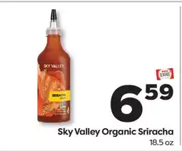 Weis Markets Sky Valley Organic Sriracha offer
