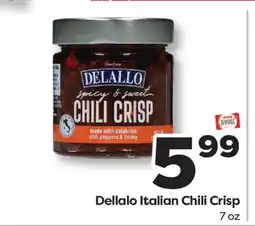 Weis Markets Dellalo Italian Chili Crisp offer