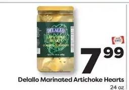 Weis Markets Delallo Marinated Artichoke Hearts offer
