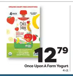 Weis Markets Once Upon A Farm Yogurt offer