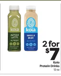 Weis Markets Koia Protein Drinks offer