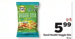 Weis Markets Good Health Veggie Stix offer