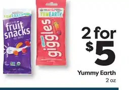 Weis Markets Yummy Earth offer