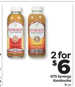 Weis Markets GTS Synergy Kombucha offer