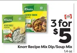 Weis Markets Knorr Recipe Mix Dip/Soup Mix offer
