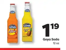 Weis Markets Goya Soda offer