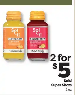 Weis Markets Solti Super Shots offer