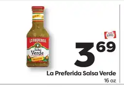 Weis Markets La Preferida Salsa Verde offer