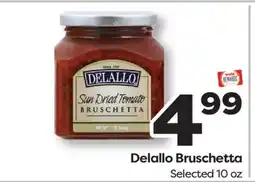 Weis Markets Delallo Bruschetta offer