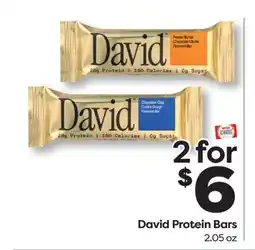 Weis Markets David Protein Bars offer