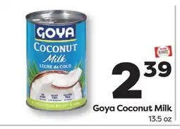 Weis Markets Goya Coconut Milk offer