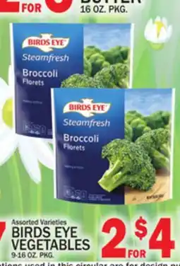 C Town BIRDS EYE VEGETABLES offer