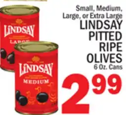 C Town LINDSAY PITTED RIPE OLIVES offer