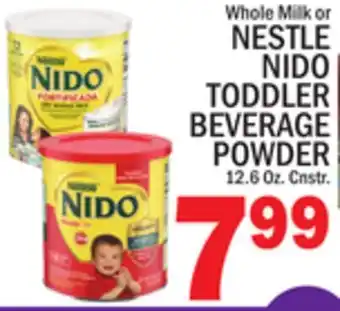 C Town NESTLE NIDO TODDLER BEVERAGE POWDER offer