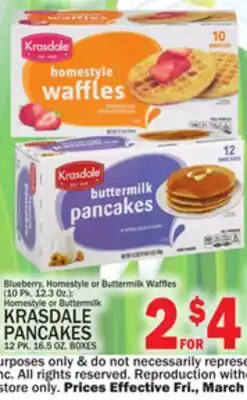 C Town KRASDALE PANCAKES offer