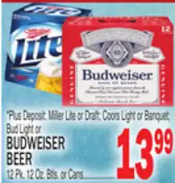 C Town BUDWEISER BEER offer