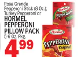 C Town HORMEL PEPPERONI PILLOW PACK 5-6 Oz. Pkg offer