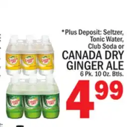 C Town CANADA DRY GINGER ALE offer