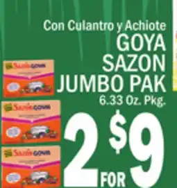C Town GOYA SAZON JUMBO PAK offer
