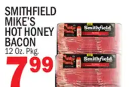 C Town SMITHFIELD MIKE'S HOT HONEY BACON offer